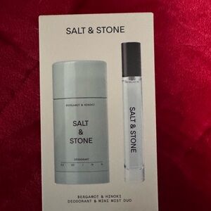 Salt & Stone Bergamot & Hinoki Deodorant + Mini Mist Duo